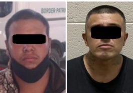 Illegal aliens found to be a convicted sex offender (L) and a felon gang member (R) by border agents assigned to the El Centro sector in California on March 24 and March 23, 2021, respectively. (U.S. Customs and Border Protection)