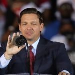 lorida Gov. Ron DeSantis speaks before the arrival of U.S. President Donald Trump for his campaign event at Miami-Opa Locka Executive Airport on Nov. 1, 2020 in Opa Locka, Florida. (Joe Raedle/Getty Images)