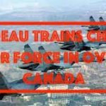 Trudeau trains Chinese air force in over Canada