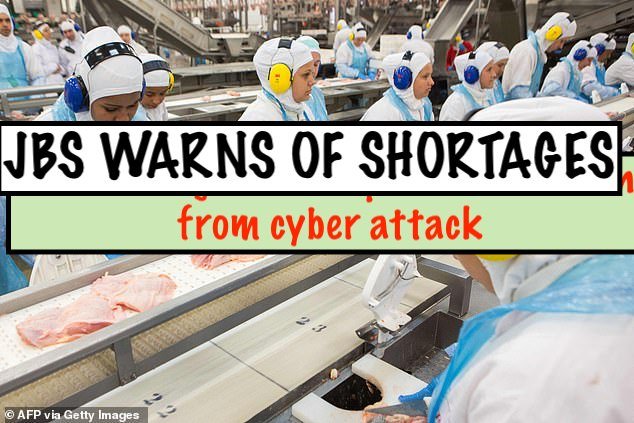 JBS Cyber Attack Stress On Animal Proteins To Follow as predicted from the UN and the WEF