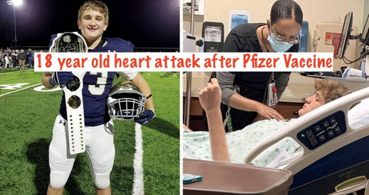 mRNA COVID vaccine causes heart attacks