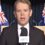 MP Chris Hipkins said Wednesday that the New Zealand government next year will soon start pursuing individuals who haven’t “come forward” to get the experimental jab