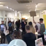 COVID CENTER INVADED IN MANCHESTER UK