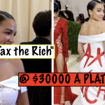 AOC TAX THE RICH $30000 DINNER