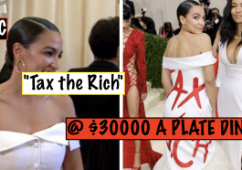 AOC TAX THE RICH $30000 DINNER