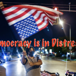 Why Are People Flying The Flag Upside Down Which means Democracy is in Distress