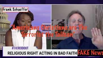 Frank Schaeffer Americans Christians are The Terrorist the Taliban