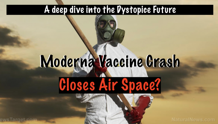 Moderna Vaccine Truck Crash Closes Air Space