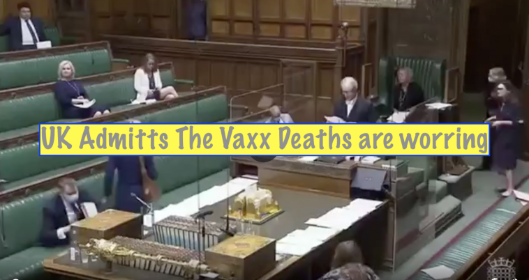 UK Admitts The Vaxx Deaths are worring