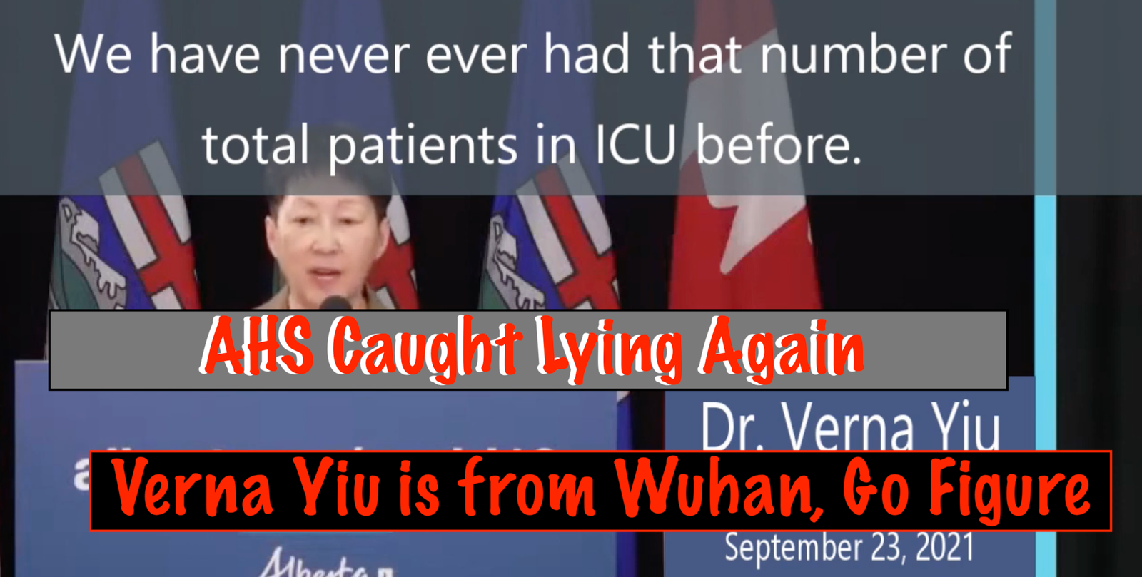 Verna Yiu is from Wuhan, Go Figure