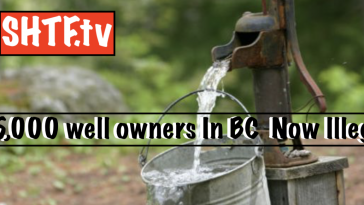 15,000 well owners In BC Now Illegal