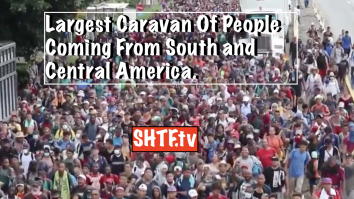 Largest Caravan Of People Coming From South and Central America.