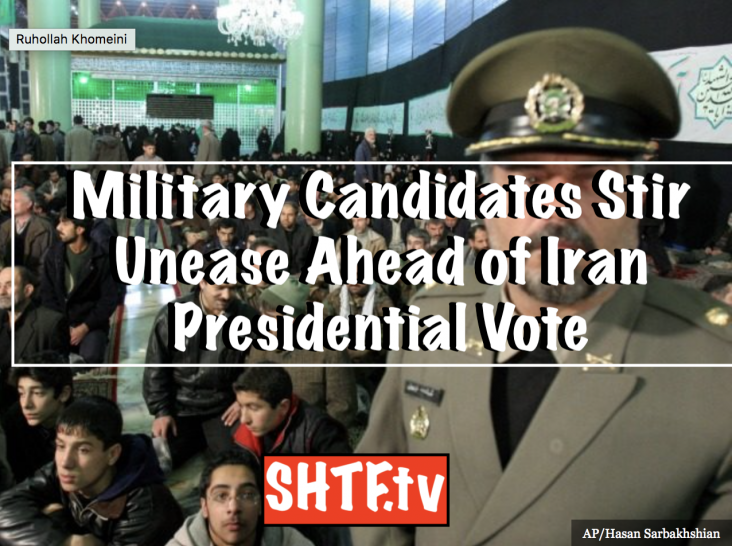 Military Candidates Stir Unease Ahead of Iran Presidential Vote