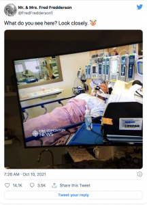 Fake News CBC aught Using a Dummy For Covid Prop. SHTF Real News Real Scary