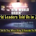 They Told Us They Where Going To Genocide The People