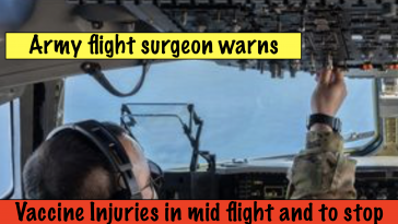Vaccine Injuries in mid flight and to stop vaccinations immediatly.