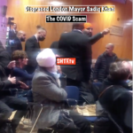 Disgraced London Mayor Sadiq Khan asked about his Covid policies during open question night, instead of answering the reasonable question, security dragged the man out! SHTF.tv