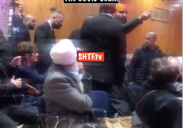 Disgraced London Mayor Sadiq Khan asked about his Covid policies during open question night, instead of answering the reasonable question, security dragged the man out! SHTF.tv
