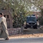 The absence of police officers in the area during the murder was noted by many social media users. AFP