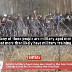 Many of these people are military aged men that more than likely have military training.