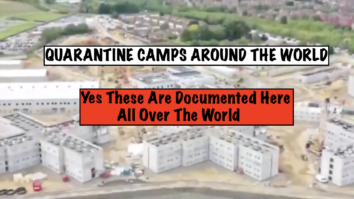 Quarantine camps like this are all over the world