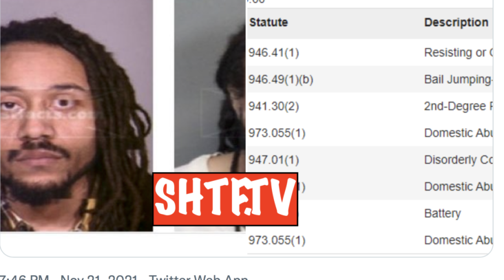 Suspected Christmas parade terrorist identified as Darrell Edward Brooks Jr by multiple sources, out on bail for other offences, only released 2 days ago.