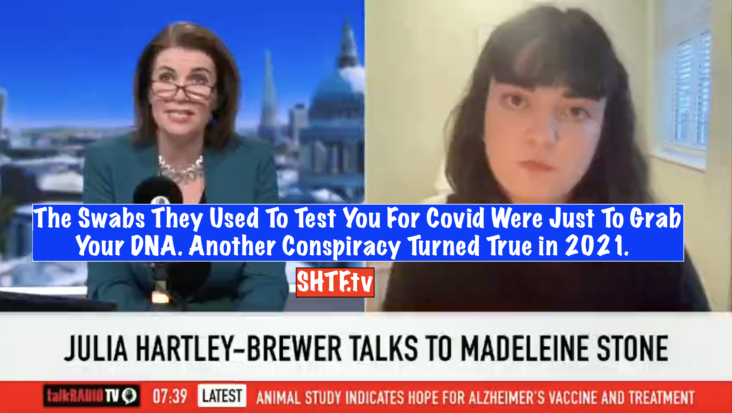 The Swabs They Used To Test You For Covid Were Just To Grab Your DNA. Another Conspiracy Turned True in 2021.