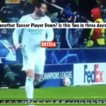 Yet another Soccer Player Down.? Is this Two in three days in Europe