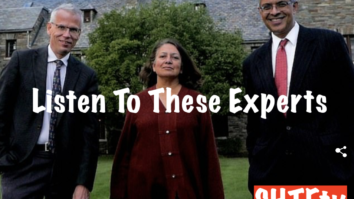 Bhattacharya tweeted in response to the emails: 'So now I know what it feels like to be the subject of a propaganda attack by my own government. Discussion and engagement would have been a better path.'