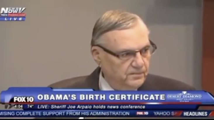 Watch the 9 different points on the forged birth certificate.