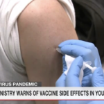 Japan's health ministry has listed inflammation of the heart muscle and of the outer lining of the heart in younger males as possible serious side effects of the Moderna and Pfizer COVID vaccines.