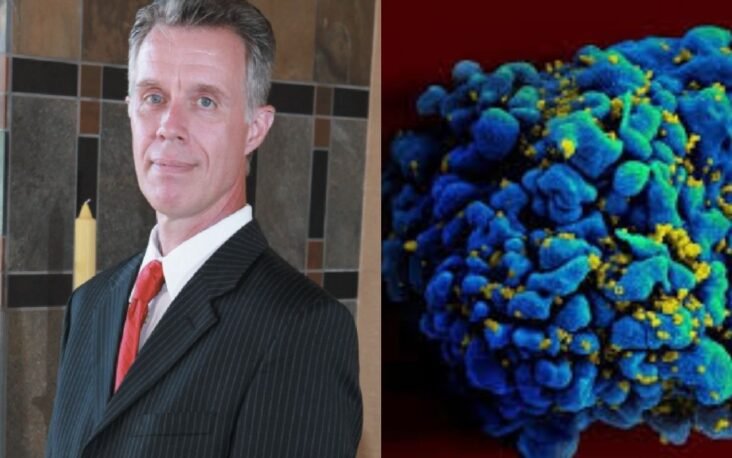 🔴Dr Richard Fleming shows the HIV inserts to the S Spike Protein.