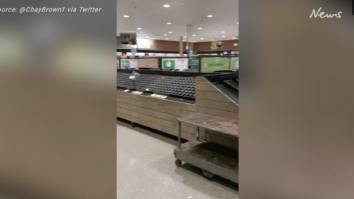 More From Environment ‘Pretty hectic’: Insane video as Aussies flee ‘Pretty hectic’: Insane video as Aussies flee Shocking images reveal tsunami destruction Shocking images reveal tsunami destruction X-rated detail in Qld weather forecast X-rated detail in Qld weather forecast A McDonald’s restaurant has reportedly become one of the latest victims of Australia’s disastrous weather, with major flooding seeing supermarket shelves bare and fries disappearing from the menu. The Northern Territory’s food shortage crisis has crippled businesses over the last week, with residents posting footage of empty supermarket shelves on social media, pleading for help