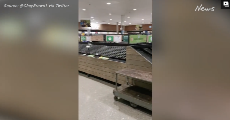 More From Environment ‘Pretty hectic’: Insane video as Aussies flee ‘Pretty hectic’: Insane video as Aussies flee Shocking images reveal tsunami destruction Shocking images reveal tsunami destruction X-rated detail in Qld weather forecast X-rated detail in Qld weather forecast A McDonald’s restaurant has reportedly become one of the latest victims of Australia’s disastrous weather, with major flooding seeing supermarket shelves bare and fries disappearing from the menu. The Northern Territory’s food shortage crisis has crippled businesses over the last week, with residents posting footage of empty supermarket shelves on social media, pleading for help