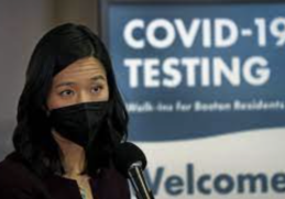 The City of Boston apologized for “accidentally” sharing information disclosing that about 100 employees were unvaccinated and had tested positive for the coronavirus, according to a report.