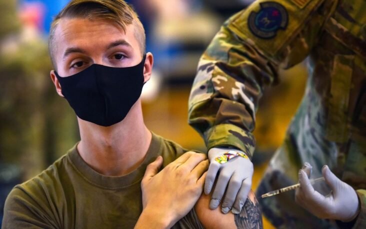 Uniformed Soldiers Forcibly Inject Elderly Man