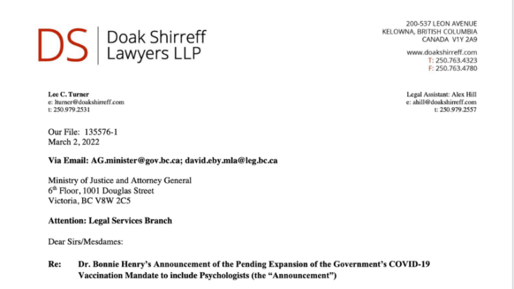 BC Lawyer’s Letter Blows Apart Bonnie’s Virus Story