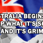 Australia begins to reap what it has sown. It's grim.