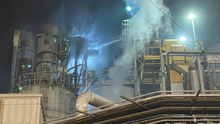Chesapeake Fire responds to industrial fire at Perdue Farms facility