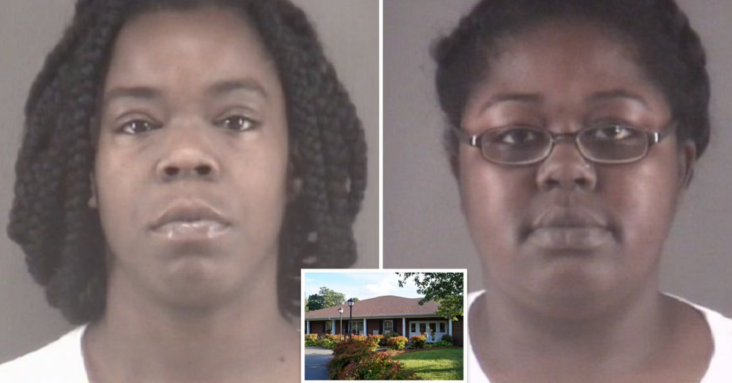 Two North Carolina care home workers are spared jail for starting FIGHT CLUB which saw them film and share videos of elderly female dementia sufferers hitting and choking each other