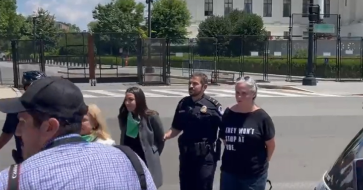 AOC & Ilhan Omar Among Dozens Arrested in Capitol ‘Insurrection’ Against Supreme Court