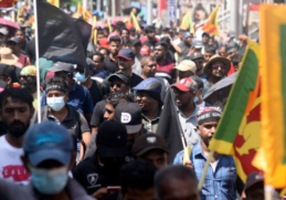 Sri Lanka protesters break into President's House as thousands rally