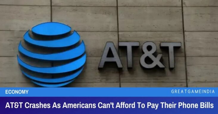 The State Of The US Consumer: AT&T Crashes As Americans Can't Afford To Pay Their Phone Bills