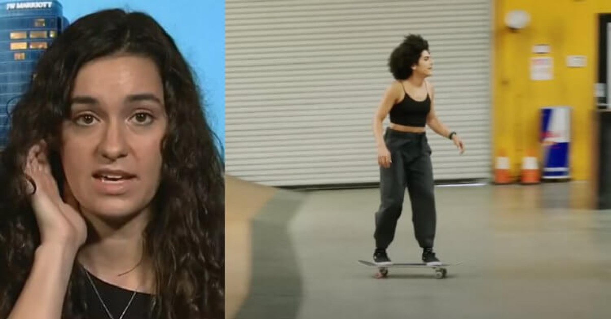 Watch Skateboarder Speaks Out After Transgender Female Skateboarder Wins Female Event, Bests Girls