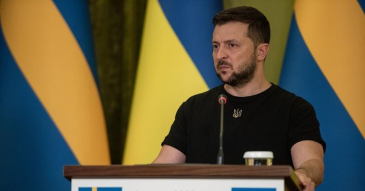 Zelenskyy Says the West Owes Ukraine $750 Billion
