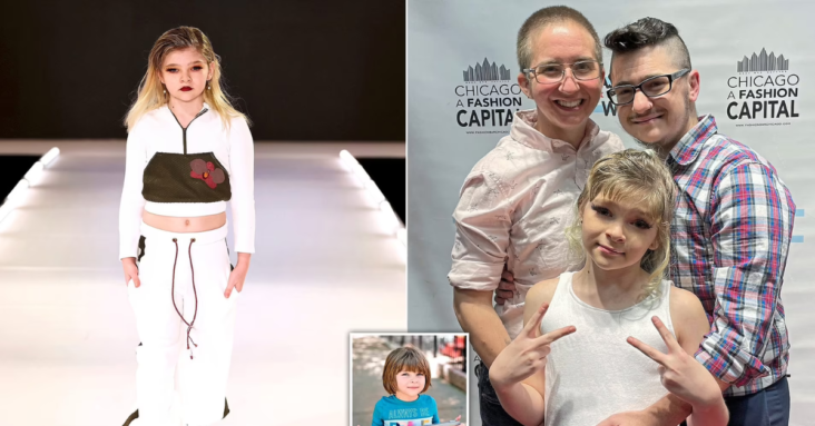 Meet the world's youngest transgender model: Born to a mother who is now male, Noella became a girl aged four and is now tipped to make MILLIONS of dollars on the catwalk. But her biological father who raised questions has been airbrushed from her life