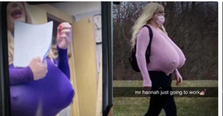 Disturbing! Trans High School Shop Teacher’s Ginormous Prosthetic Breasts Spark Backlash