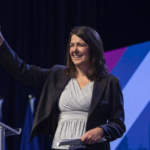 Alberta Premier Danielle Smith tees off on WEF globalists