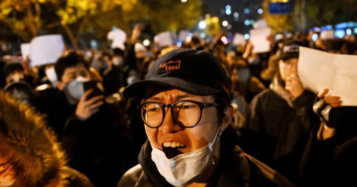 China’s protests are testing the surveillance state