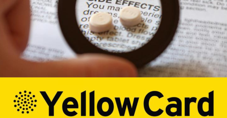 MHRA YELLOW CARD REPORTING SUMMARY UP TO 23rd NOVEMBER 2022